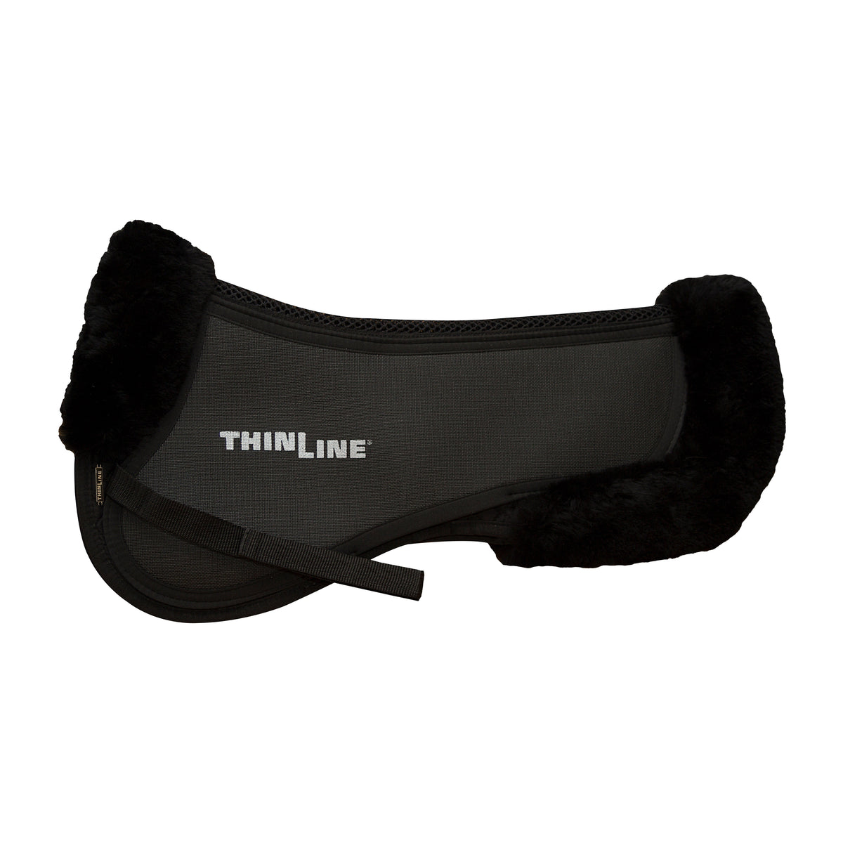 Trifecta Cotton Half Pad with Sheepskin Rolls