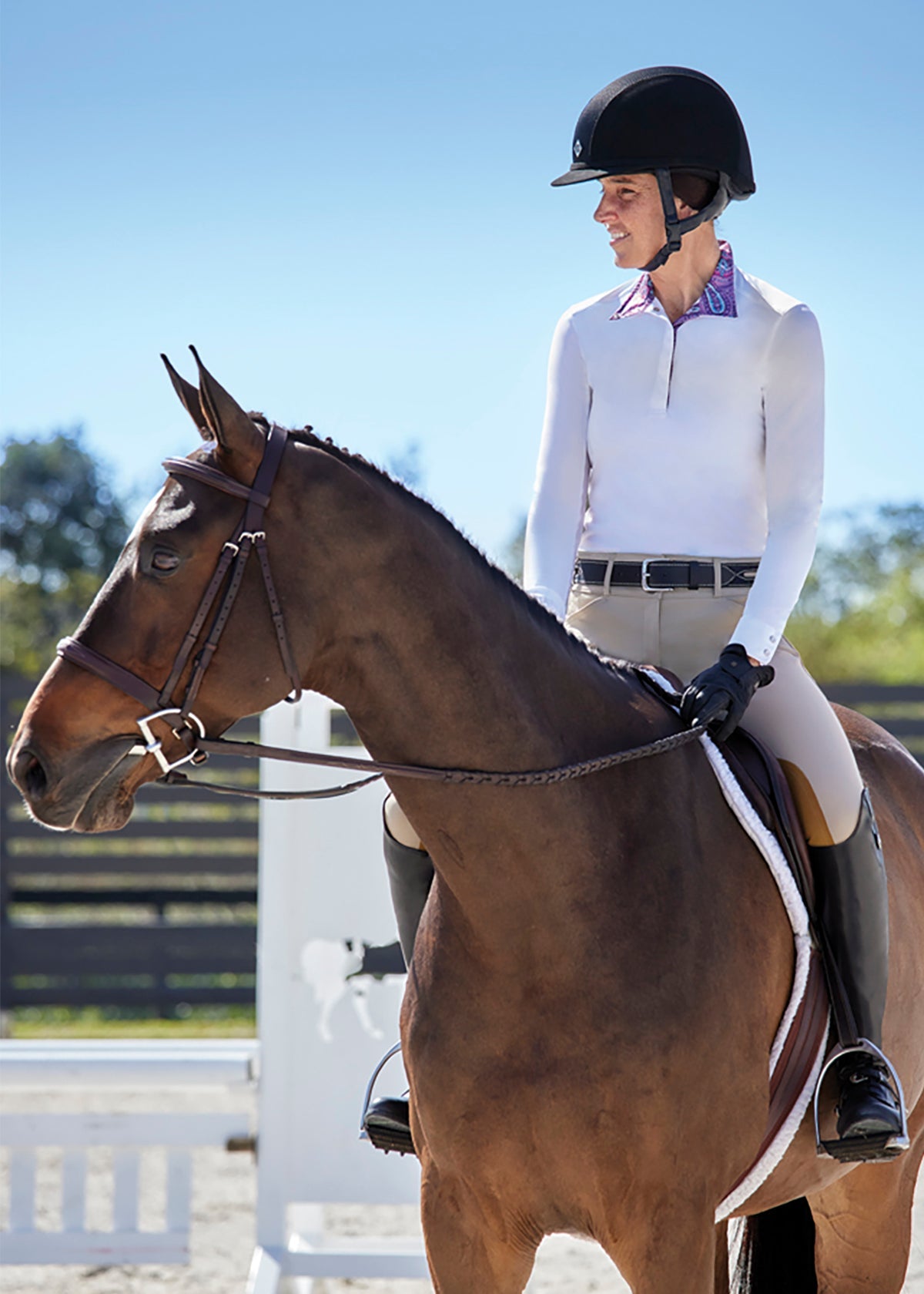 Essex Classics Beacon Hill Ladies’ Long Sleeve Show Shirt