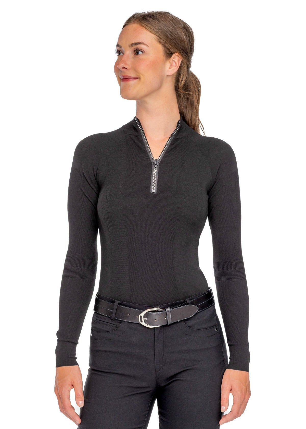 Kastel Denmark Ladies’ 1/2-Zip Knit Pullover - "Karina"